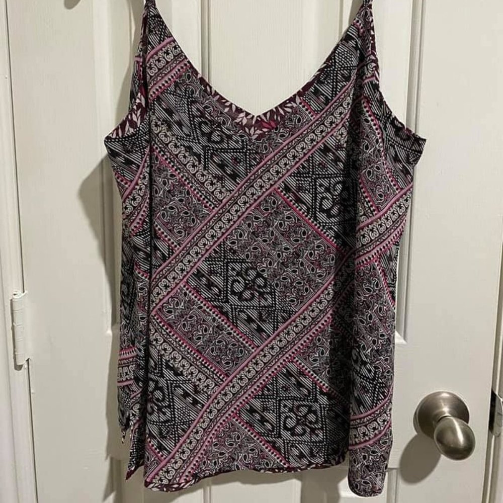 WHBM reversable spaghetti strap top